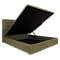 ESSENTIALS Single Headboard Storage Bed - Khaki (Fabric) - 3