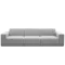 Milan 4 Seater Sofa - Slate (Fabric)