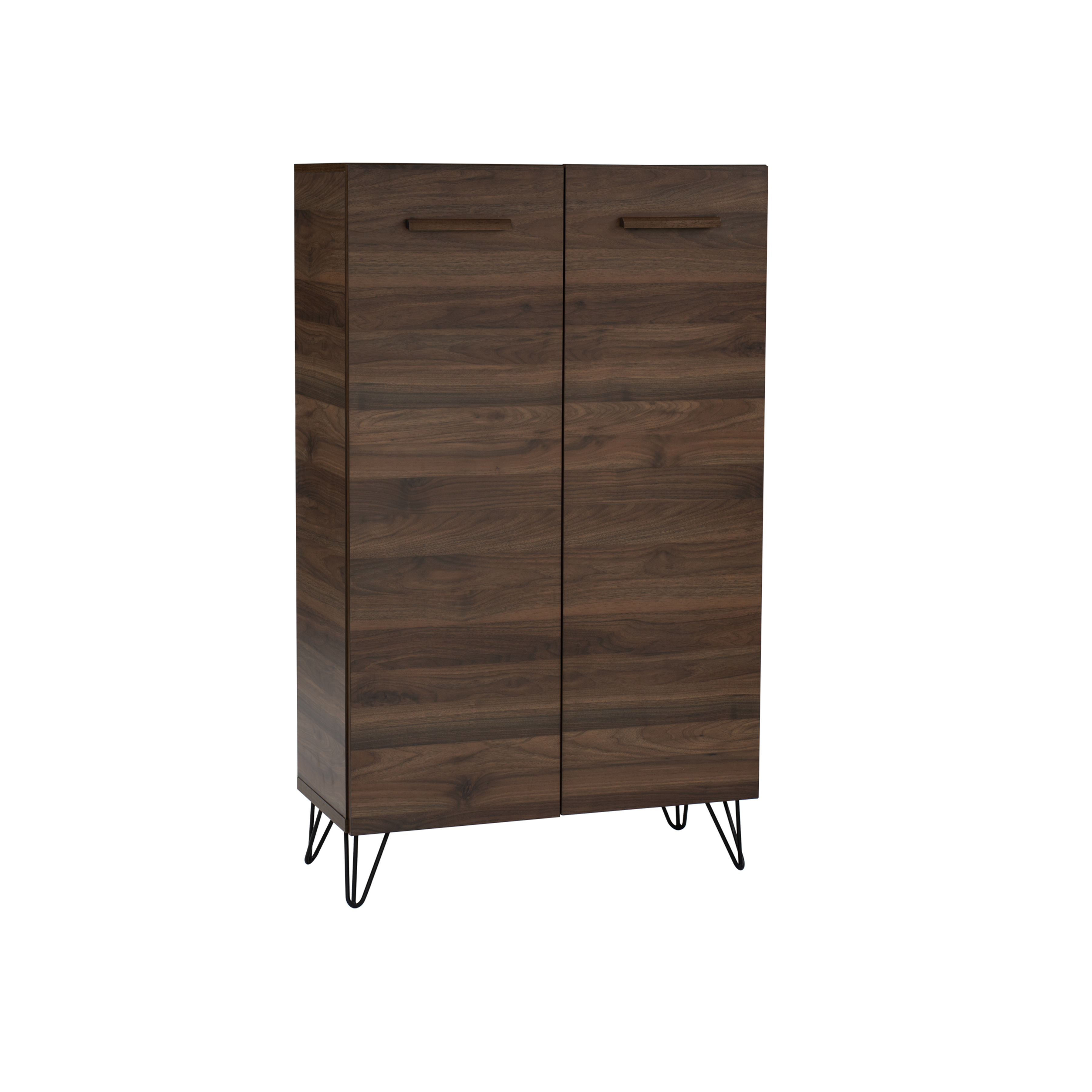 Sandra Shoe Cabinet - Walnut