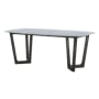 (As-is) Carson Marble Dining Table 2m - 1 - 0