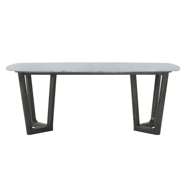 (As-is) Carson Marble Dining Table 2m - 1 - 22