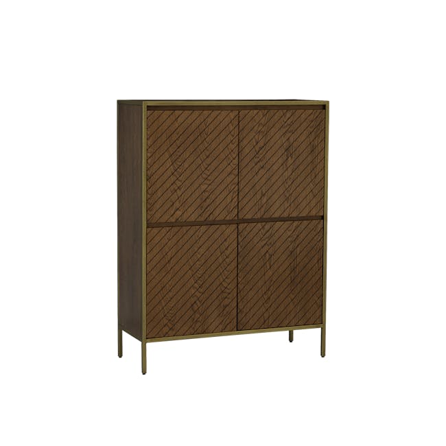 (As-is) Reagan Tall Sideboard 1m - 9