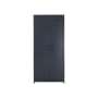 (As-is) Olavi Metal Wardrobe with 1 Shelf - Dark Grey - 0
