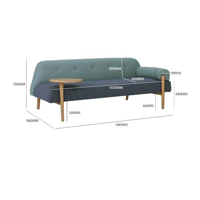 Anivia Daybed - Yellow - 5