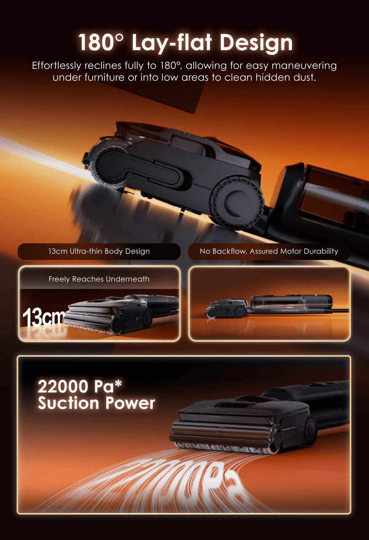 Tineco Floor One i7 Stretch Steam Smart Wet & Dry Vacuum Cleaner - 7
