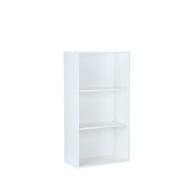 Hitoshi 3-Tier Bookshelf - White - 4