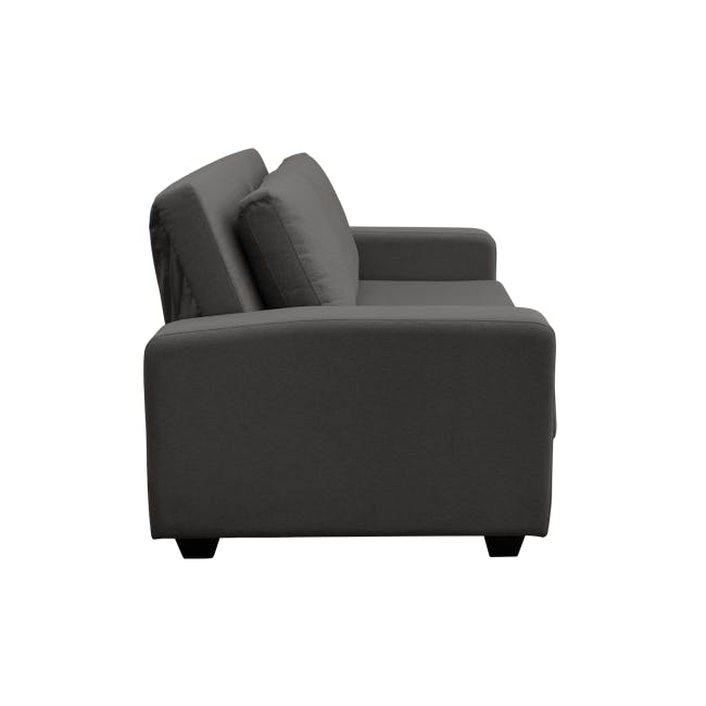 Karl 2.5 Seater Sofa Bed - Dark Grey - 3