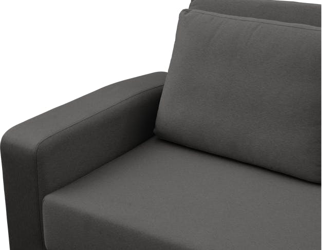 Karl 2.5 Seater Sofa Bed - Dark Grey - 5