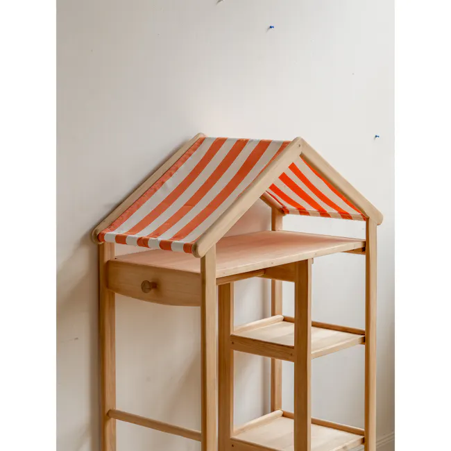 Micah Wooden Kids Open Wardrobe 0.9m - 6