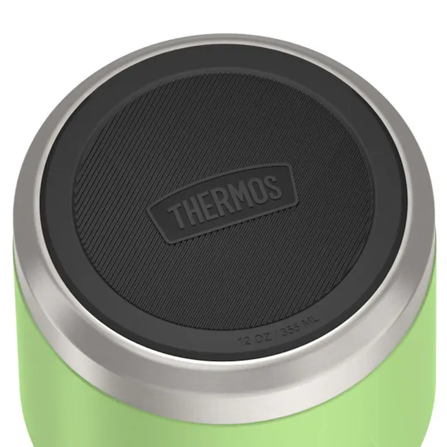 Thermos® ICON™ Kids Food Jar 12oz with Foldable Spoon (IS3102) - Lime Green - 6