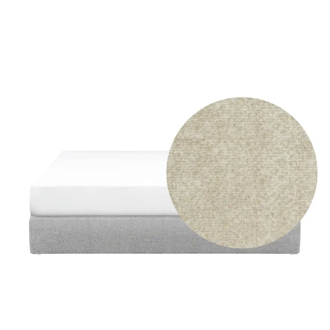 Vera Queen Box Bed - Latte (Pet Friendly) - 1