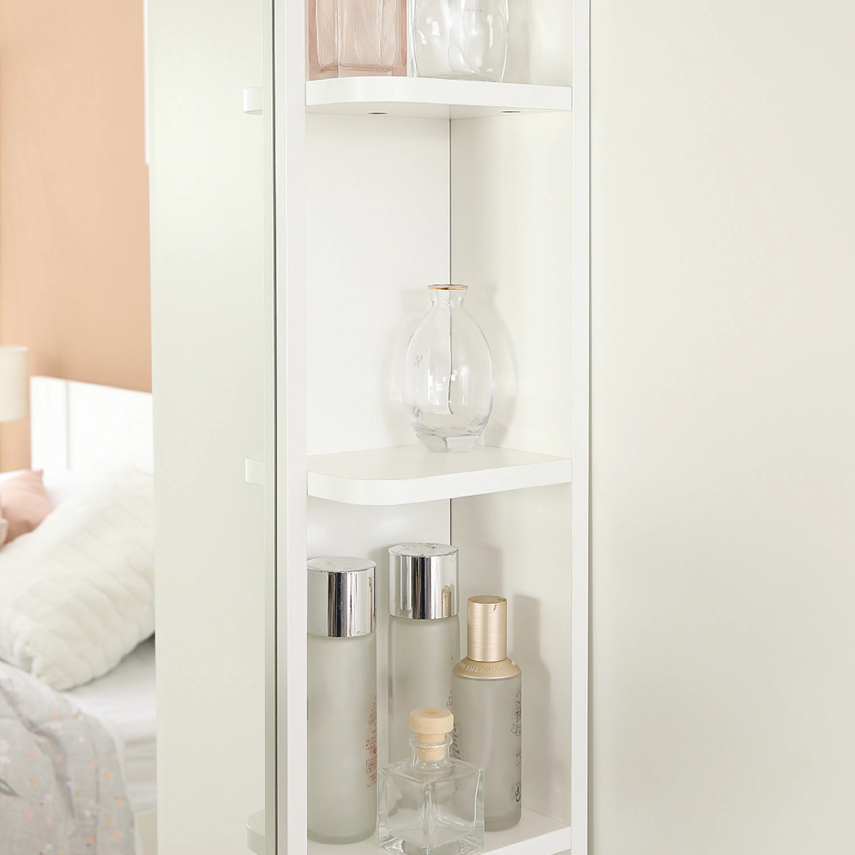 Melody Dressing Table Stand 0.6m - White - 7