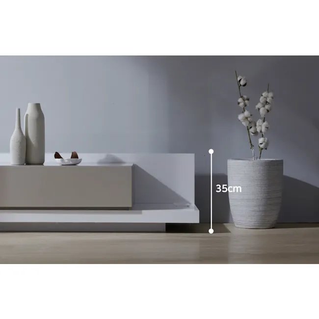 (As-is) Bryson Extendable TV Console 2.3m-3.3m - White - 1 - 19