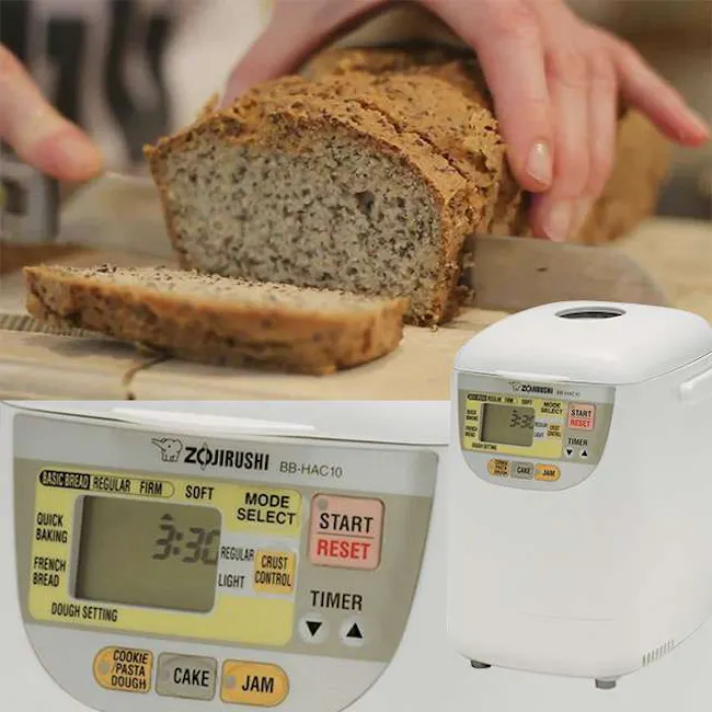 Room setting featuring Zojirushi 500g Bread Maker (BB-HAQ10)