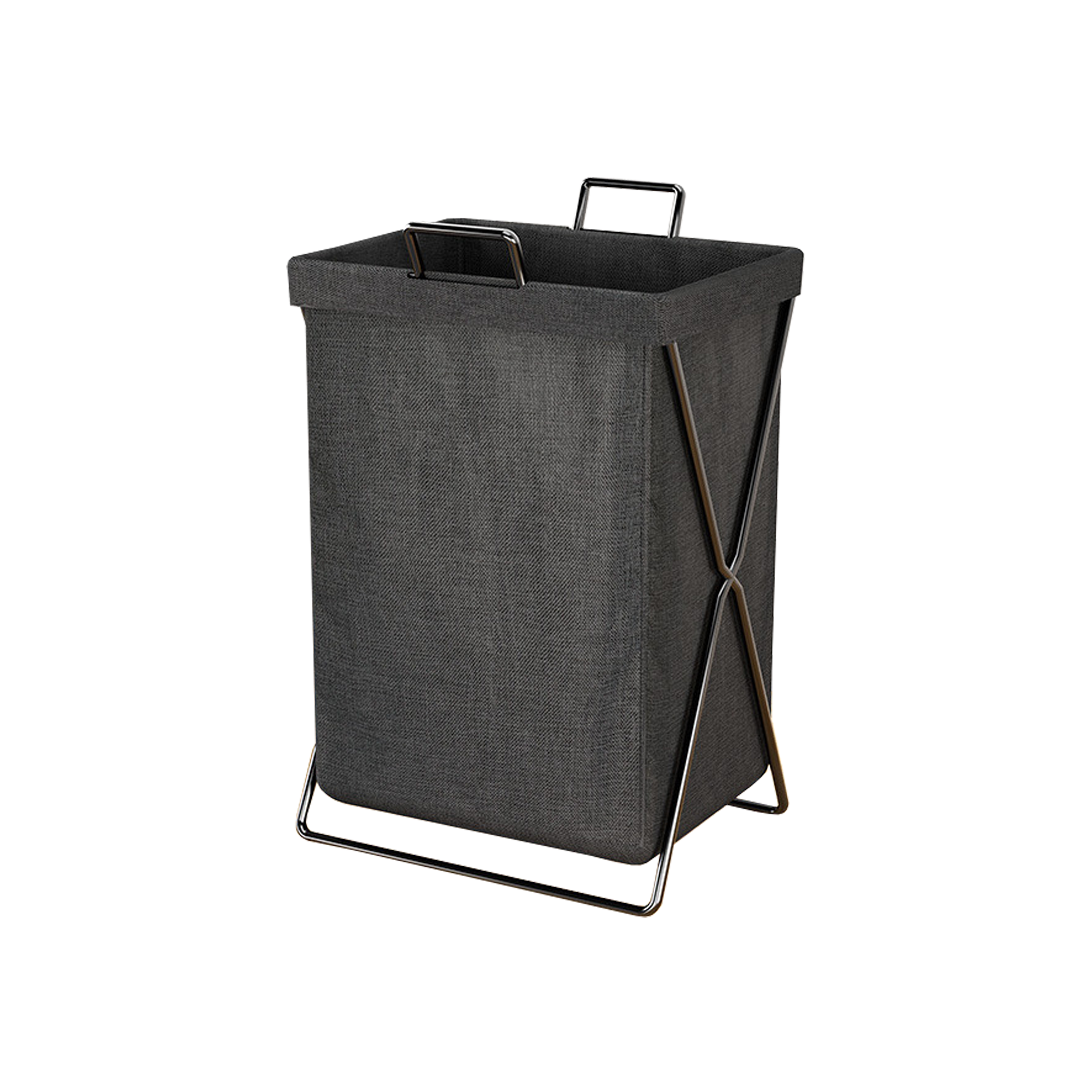 Nikki Laundry Basket Black, Laundry Baskets by HipVan HipVan