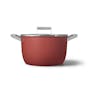 SMEG Casserole with Lid - Red (2 Sizes) - 1