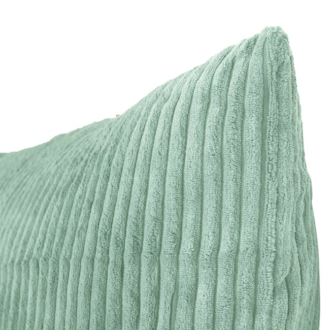 Emeri Large Corduroy Cushion Cover - Mint - 1