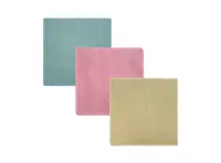 Milton Home Kitchen Microfiber Square Towel (3 Pieces) - Pastel