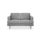 Soma 2 Seater Sofa - Grey (Scratch Resistant)