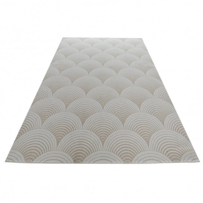 Maeva Low Pile NZ Wool Rug - Scallop (3 Sizes) - 3