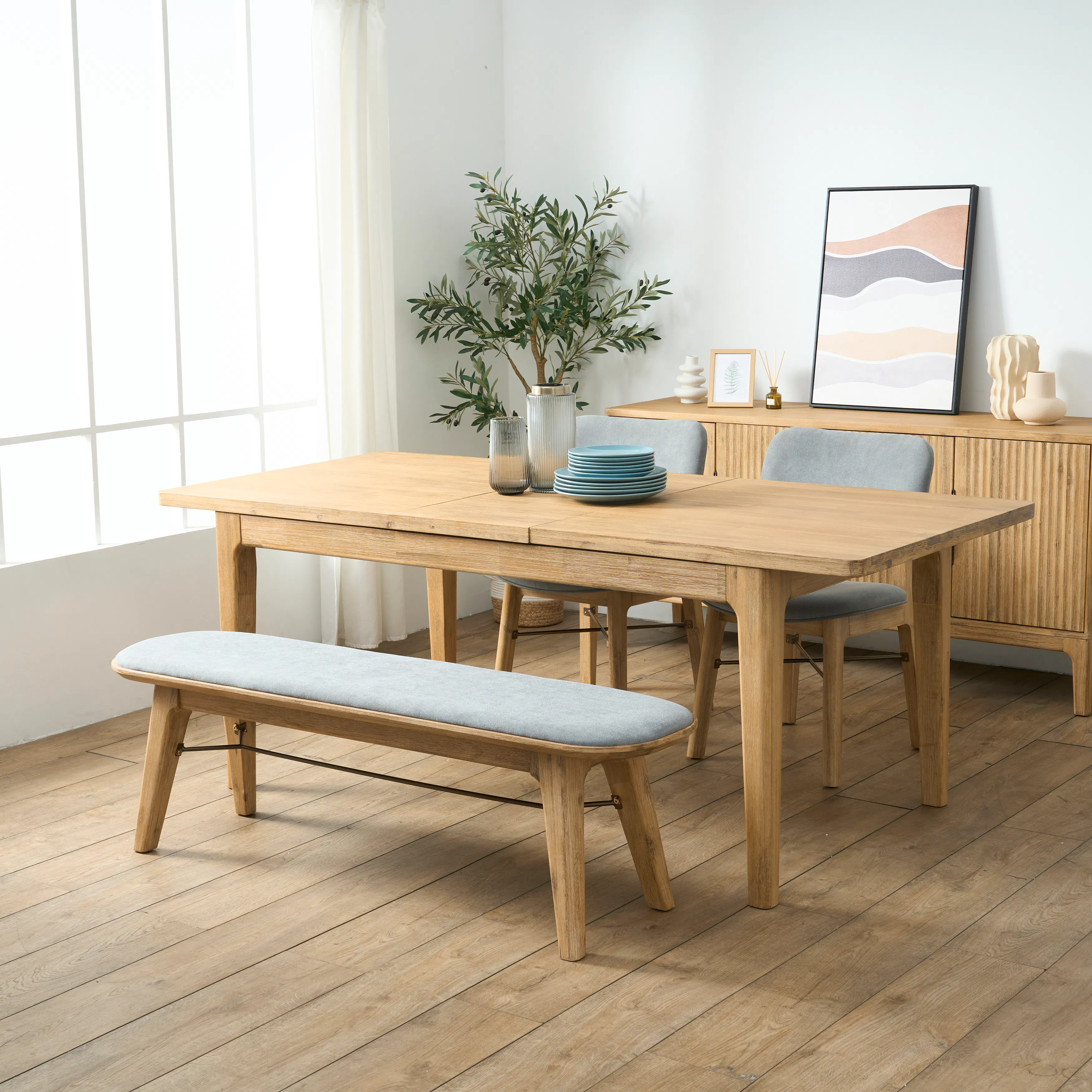 Terago Extendable Dining Table 1.6m-2m - 9