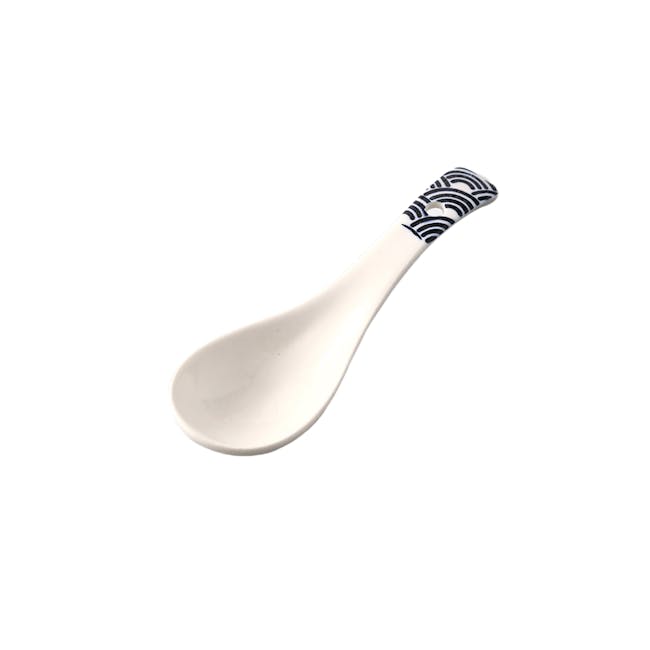 Table Matters Blue Wave Spoon (2 Sizes) - 1