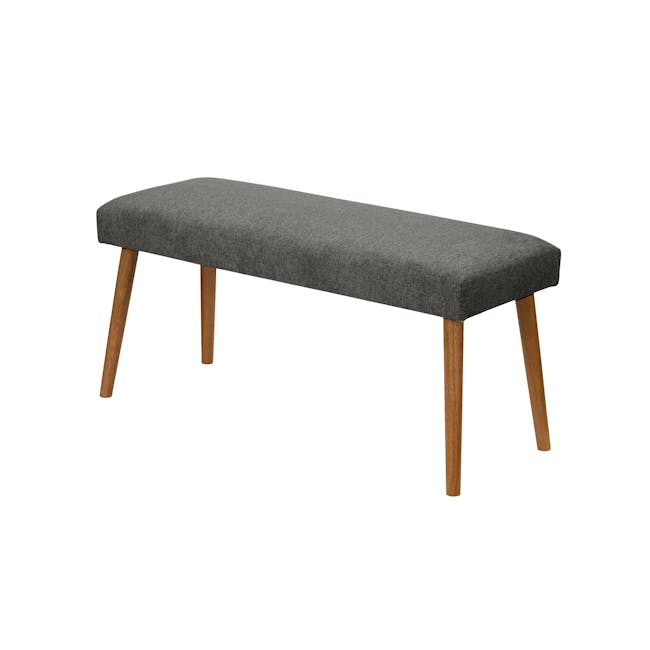 Miranda Bench 1.4m - Cocoa, Charcoal Ash - 1