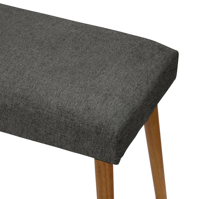 Miranda Bench 1.4m - Cocoa, Charcoal Ash - 4