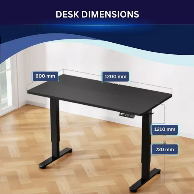 ARDEN FlexiLift Adjustable Table (2 Sizes) - 11