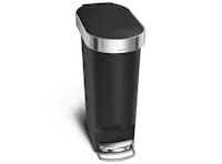simplehuman Slim Step Can 40L - Black