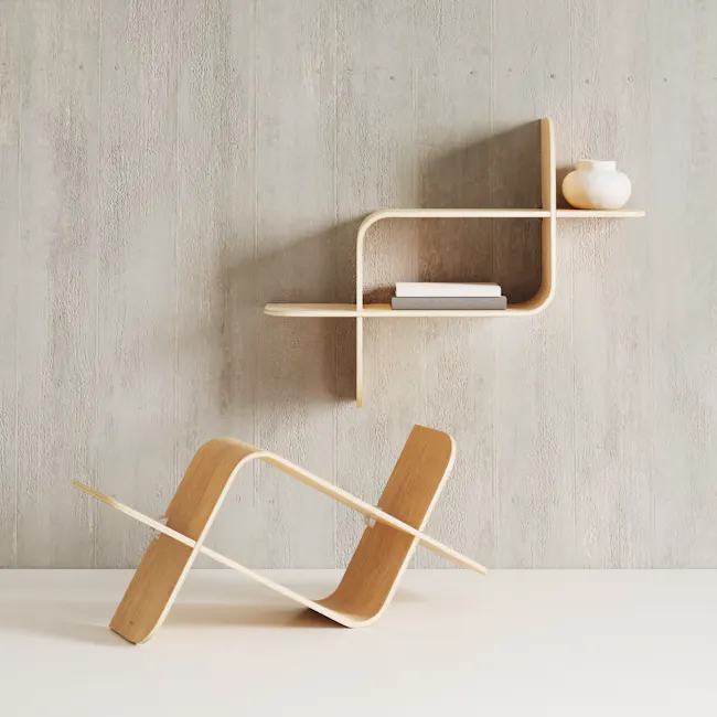 Montage Shelf - Natural - 19