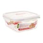 LocknLock Euro Square Oven Glass Food Container (3 Sizes) - 0