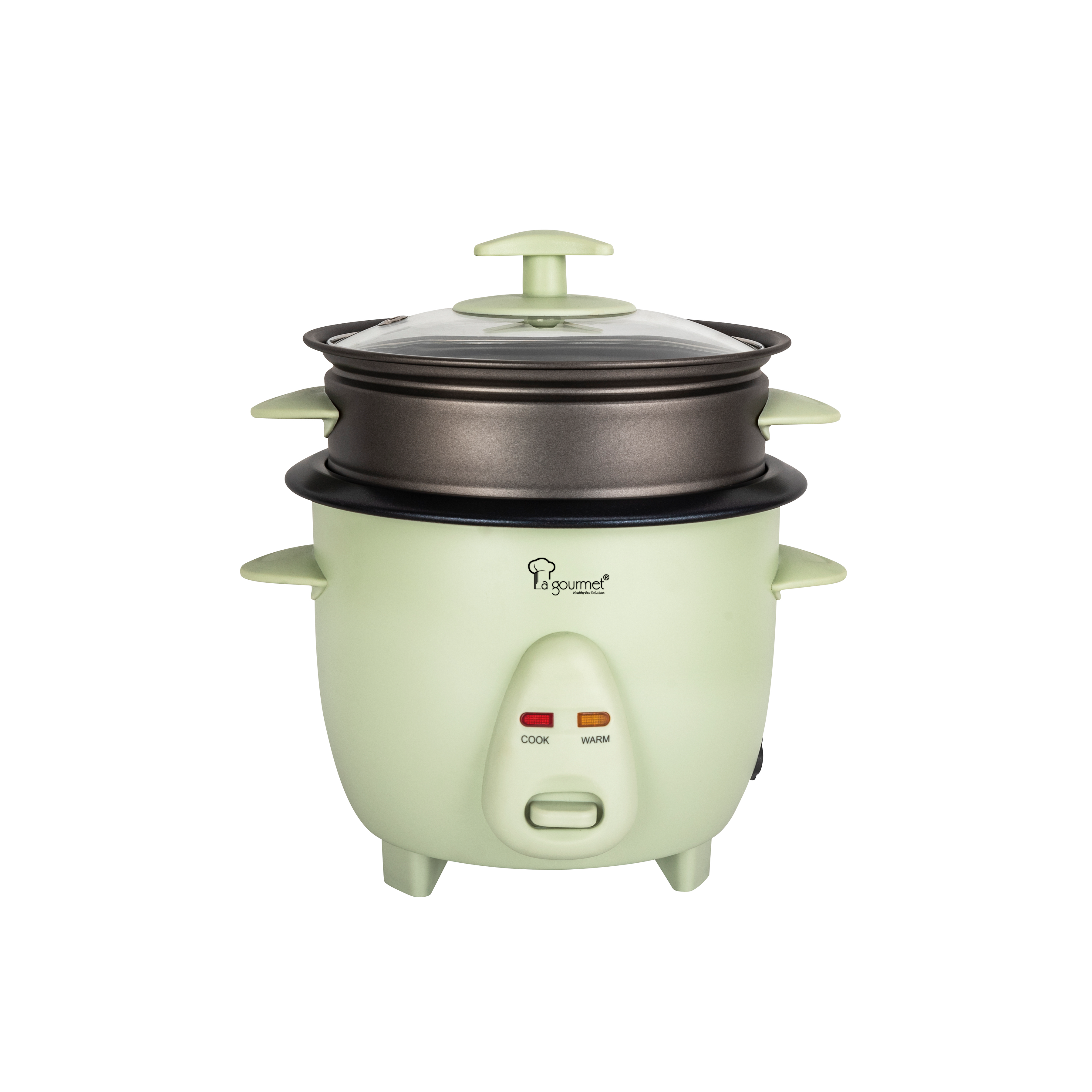 La Gourmet 0.6L Rice Cooker - Mint Green