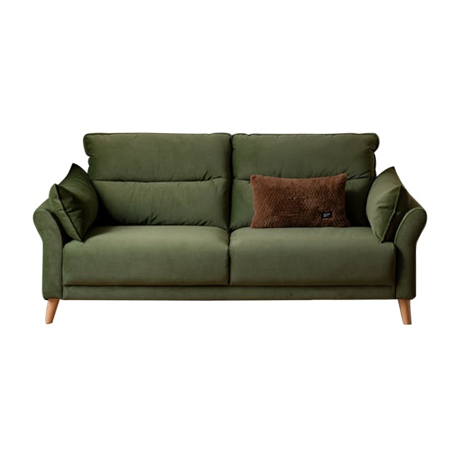 Gedelle 3 Seater Sofa - Green (Pet Friendly) - 1