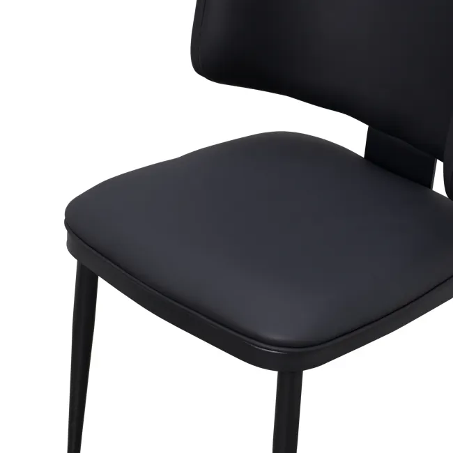 Julio Dining Chair - Black (Pet Friendly) - 8
