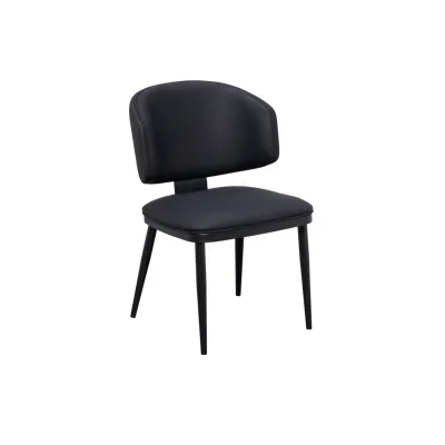 Julio Dining Chair - Black (Pet Friendly)