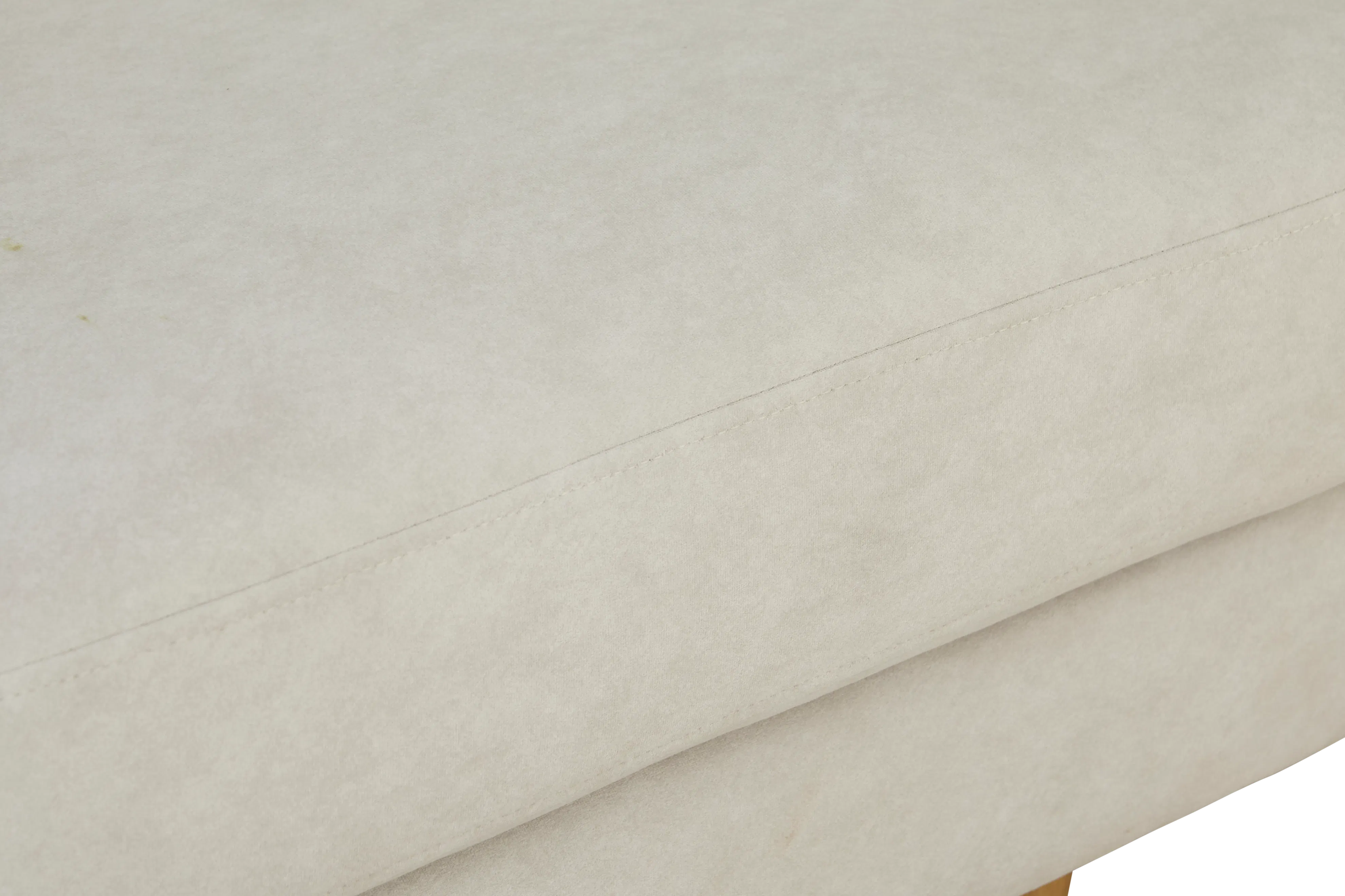 Soma 3 Seater Sofa with Soma Armchair - Sandstorm (Scratch Resistant) - 9 - Fabric, cushion, texture, beige, soft, smooth