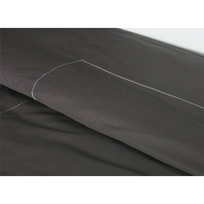 Bellami Trinity Astor 2.0 Egyptian Cotton Full Bedding Set - Slate (4 sizes) - 3