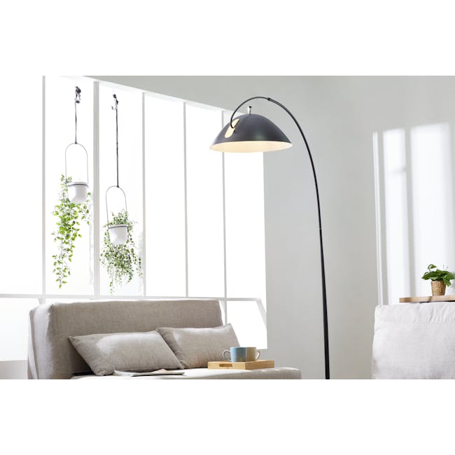 Jimmi Arched Floor Lamp - 1