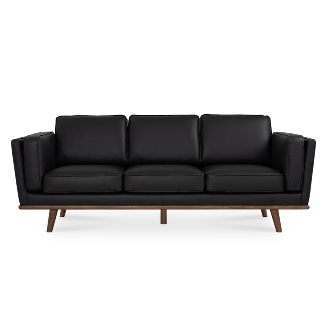 Carter 3 Seater Sofa - Cocoa, Espresso (Faux Leather) - 0