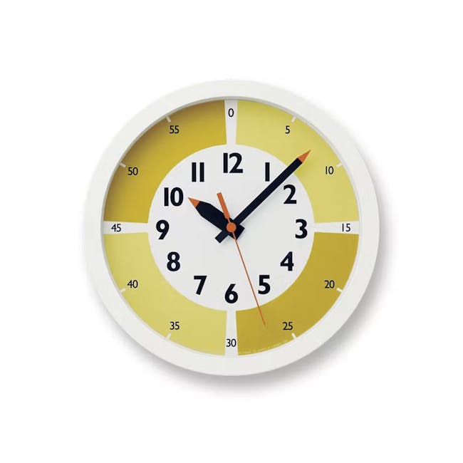 Montessori Fun Pun Clock Colour - Yellow - 0
