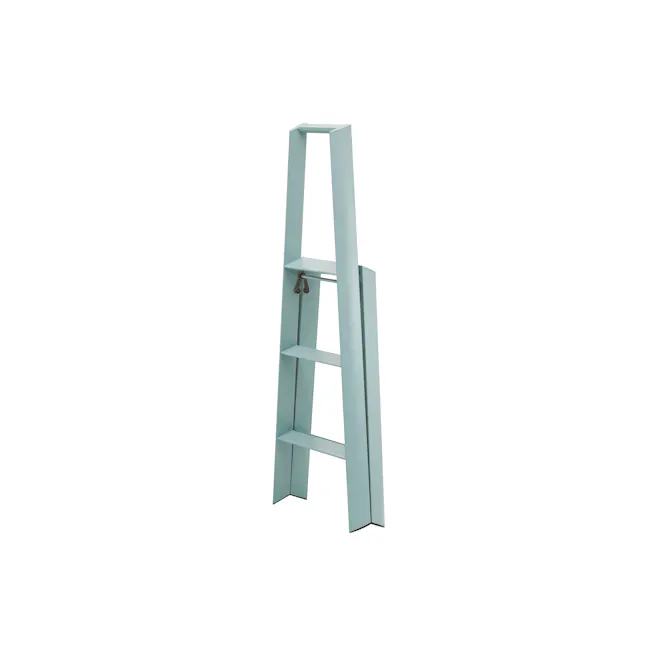 Hasegawa Lucano Aluminium 3 Step Ladder - Dusty Mint - 2 - Ladder, minimalist, modern, sleek, contemporary, industrial