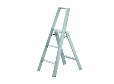 Hasegawa Lucano Aluminium 3 Step Ladder - Dusty Mint