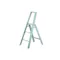 Hasegawa Lucano Aluminium 3 Step Ladder - Dusty Mint