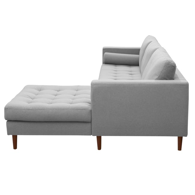Nolan L-Shaped Sofa - Slate (Fabric) - 5