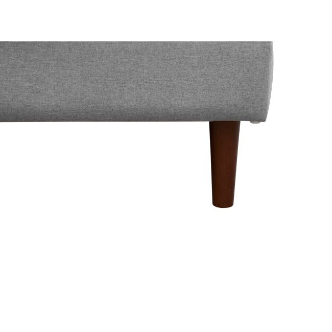 Nolan L-Shaped Sofa - Slate (Fabric) - 8