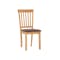Myla Dining Chair - Natural, Chestnut
