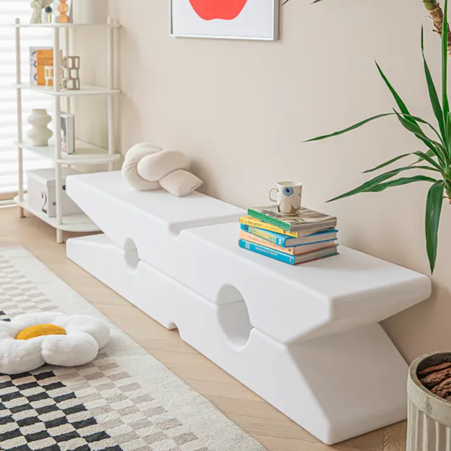 Peg Design Bench 1.9m - Taupe Pink - 3
