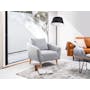 Hana Armchair - Light Grey - 1