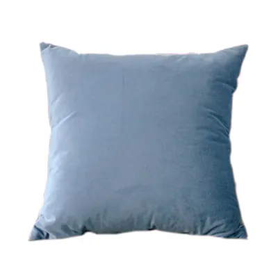 Tammy Large Velvet Cushion - Periwinkle